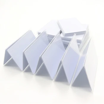 UID RFID 카드 13.56MHz, UID 카드 재기록 가능 블록 0, 복사기 라이터 복사기 복사 카드용, 100개
