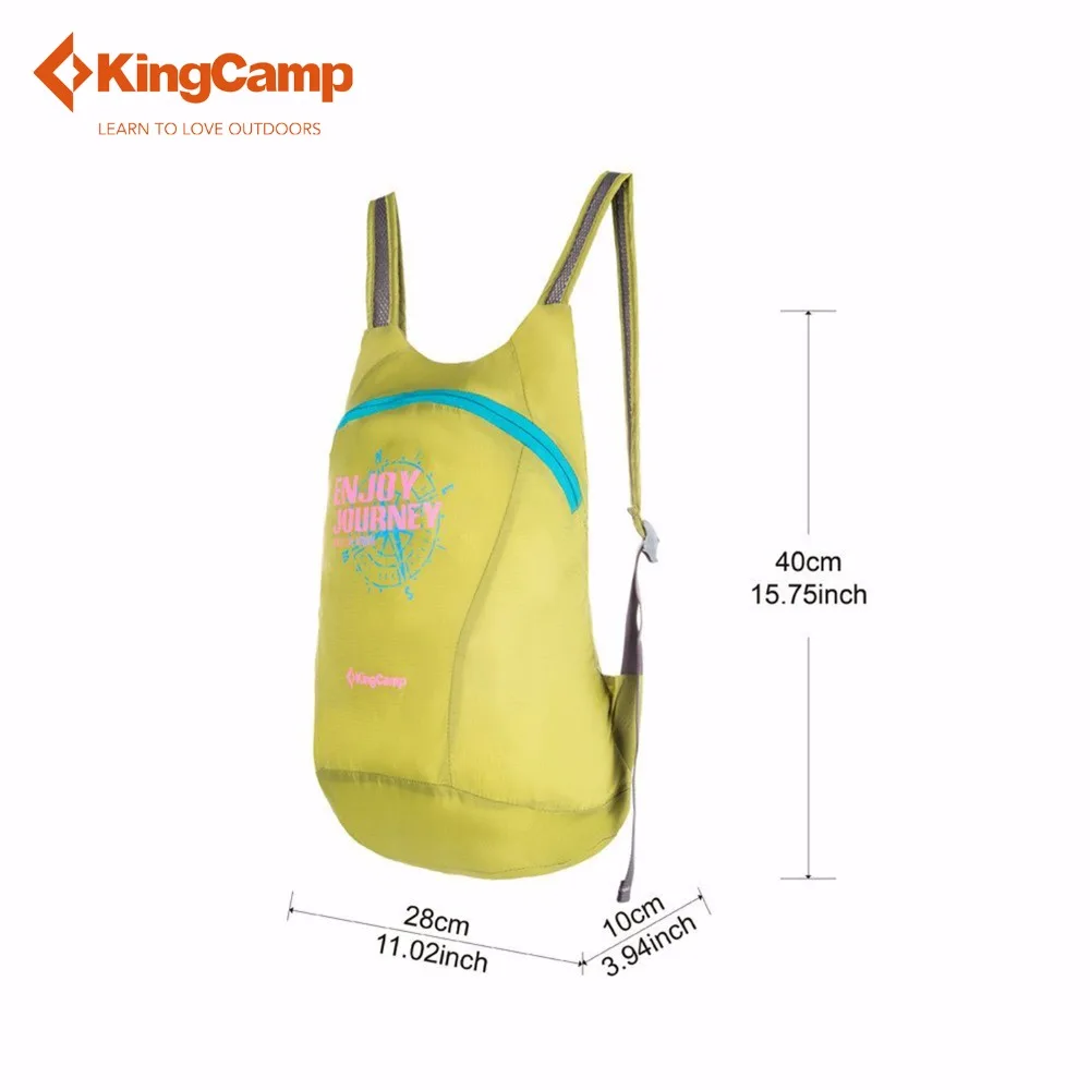 KingCamp Women Sport bag 12L Climbing bag foldable Waterproof travel bag Hiking backpacks Ultralight Sports backpack For camping
