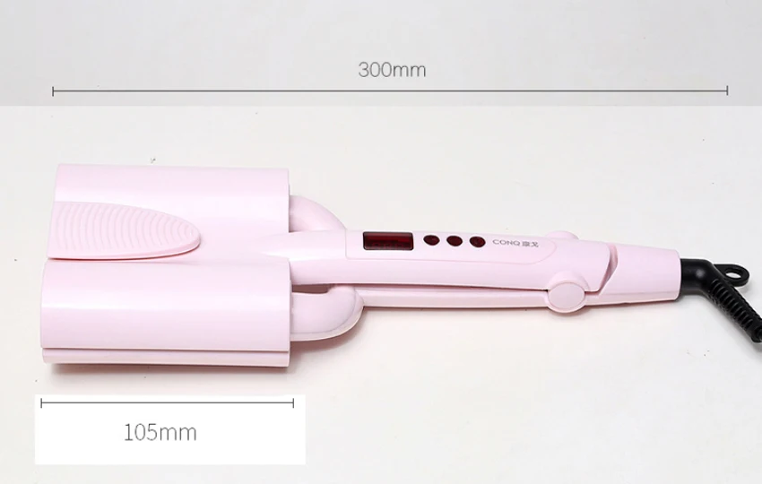 Для женщин ЖК дисплей экран Show Professional Styling щипцы для завивки волос Керамика Керлинг Вэйвер Maker цифровой Egg Roll Stick ленивый бигуди