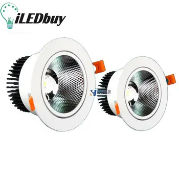 

Cob Led Ceiling Downlight 3w 5w 7W 10W 12W 15W 20W 25W 30W 40W Dimmable Led Spot lamp lights for home AC85-265v Warm Cold White