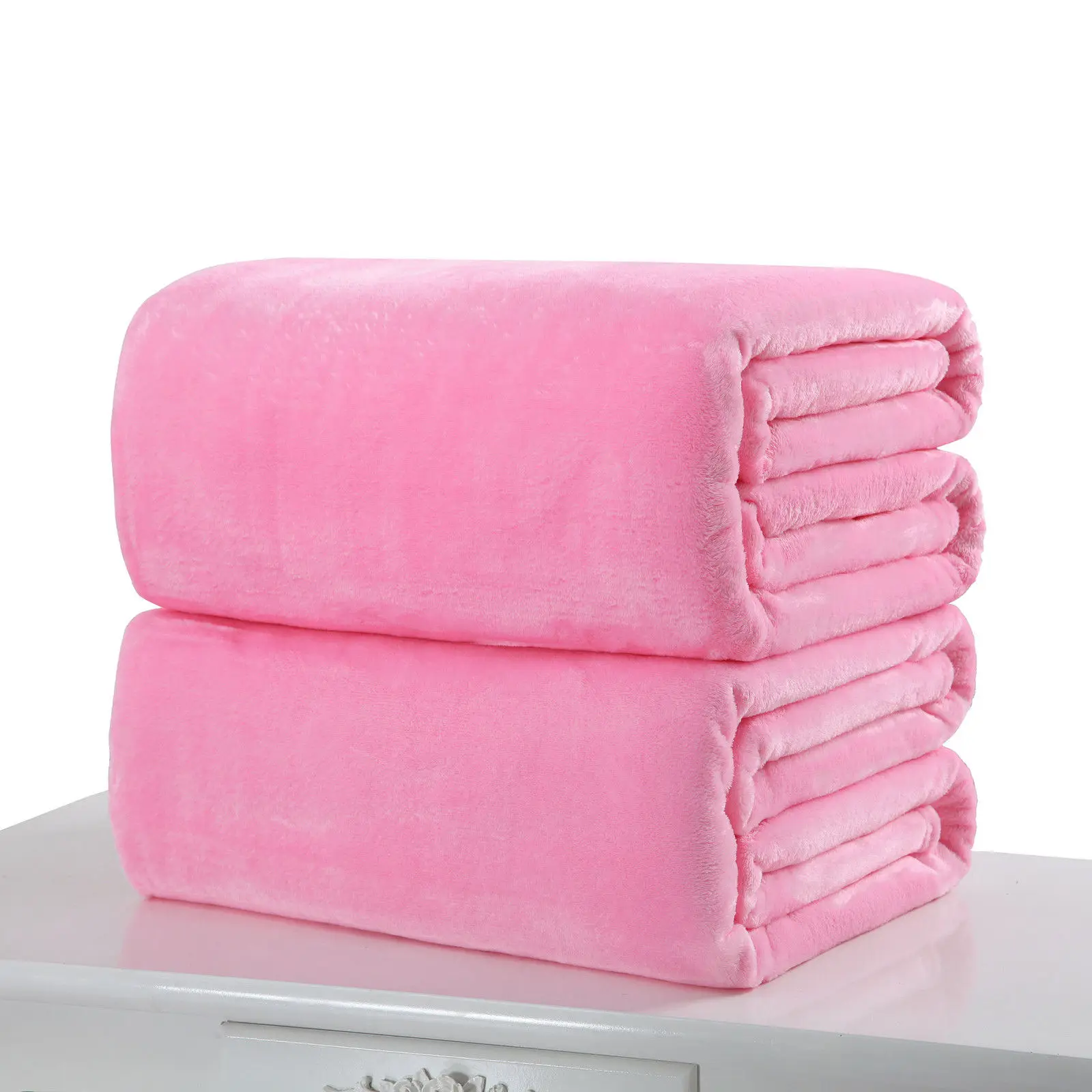 Маленький супер теплый однотонный теплый микро плюшевый флисовый плед для дивана, постельные принадлежности, офисное Флисовое одеяло для сна, домашнее животное, Прямая поставка - Цвет: G
