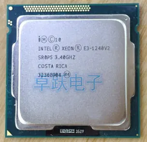 

original Intel Xeon E3-1240v2 8M Cache 3.40 GHz SR0P5 LGA1155 E3 1240v2 CPU Processor