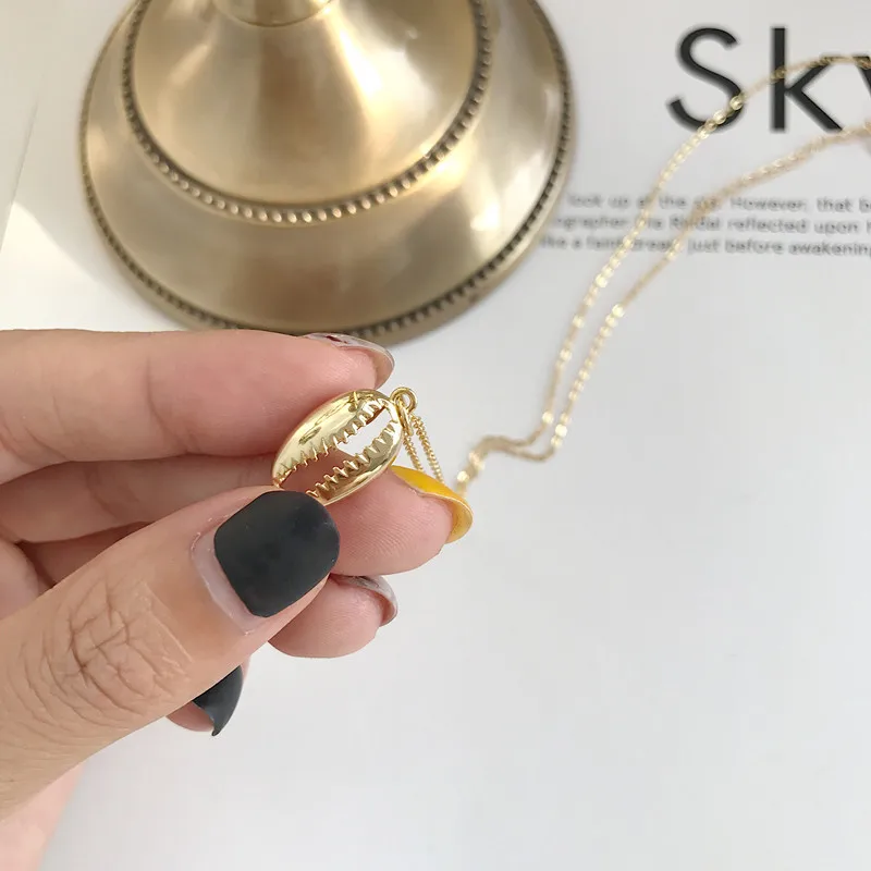 Изысканное 100% Аутентичное женское серебряное золото кулон Рашка ожерелье