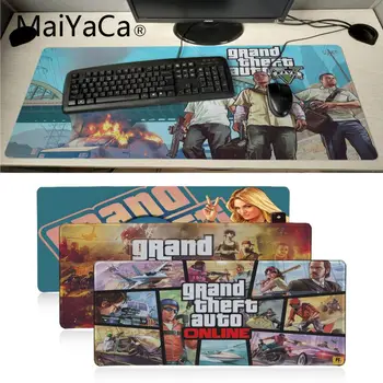 

MaiYaCa Boy Gift Pad GTA 5 HD wallpaper Laptop Gaming Mice Mousepad Soft Rubber Professional Gaming Mouse Pad gamer Keyboard Pad