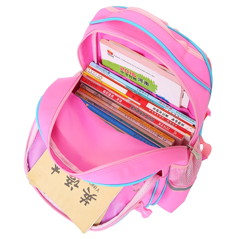 Милый мультяшный рисунок Два Колеса Школьная Сумка на колесах 5 psc/комплект нейлоновый рюкзак для детей прокатки Книга сумка съемная
