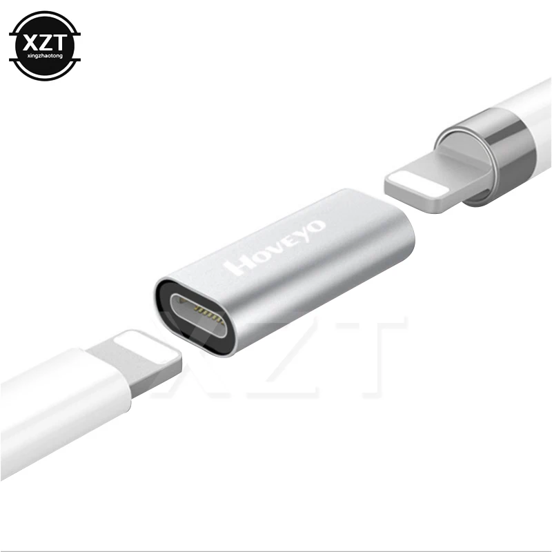 For Apple Pencil Lightning Cable Charging Adapter for iPad Pro Male to Female