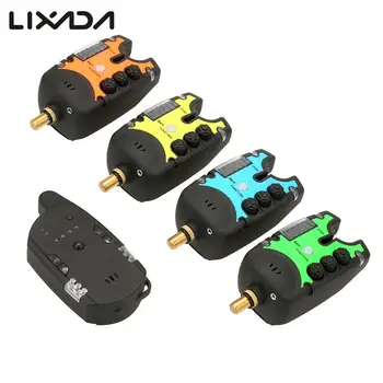 

Wireless Fishing Bite Alarms Set Sensitive Alarm Indicator Digital Fishing Alarm Kit Alert Bell Receiver In Box Fishing Tackle