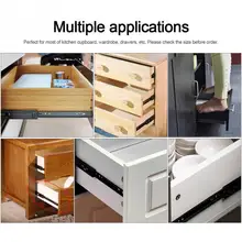 2pcslot mini short drawer slides full extension guide rail for home kitchen drawer cupboard - Kitchen Drawer Slides 2pcslot mini short drawer slides full extension guide rail for home kitchen drawer cupboard - Kitchen Drawer Slides