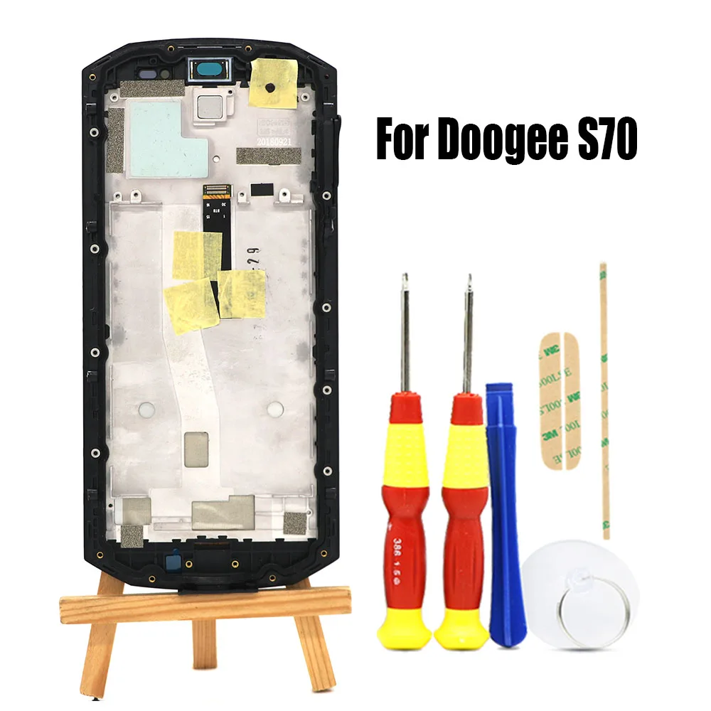 5,99 дюймовый сенсорный экран+ 2160x1080 ЖК-дисплей в сборе Замена для телефона Doogee S70
