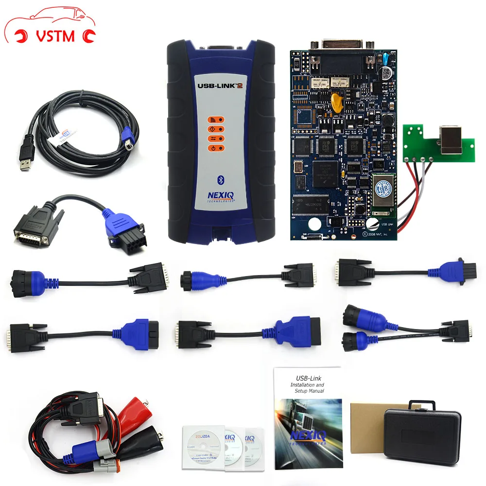 

Auto Scanner NEXIQ 2 USB Link With Software Heavy duty truck scanner NEXIQ 125032 USB Link+Software Diesel Truck Diagnostic Tool
