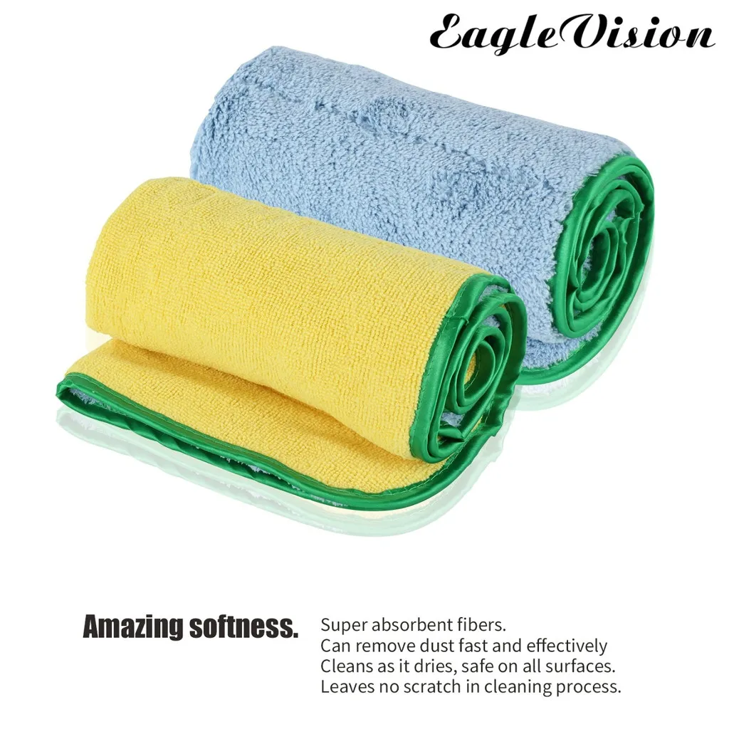 Car Glass Window Wash Towel Drying Cloth Super Soft Absorbent Car Wash Towel Coral Microfiber Velvet Cleaning Towel CA