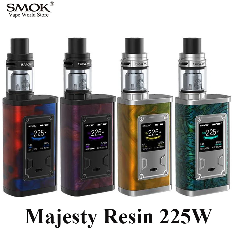 Вейп SMOK Majesty набор из смолы электронная сигарета вейп бокс мод испаритель X Baby VS