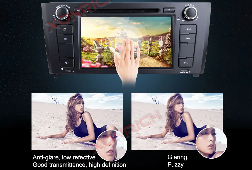 Excellent 1din AutoRadio Car GPS Navigation DVD Headunit For BMW 1 Series E81 E82 E87 E88 116i 118i Car Stereo Unit auto multimedia Player 7