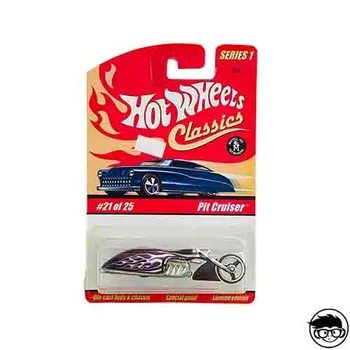 

Hot Wheels Pit Cruiser Classics Series 1 #21 of 25 2005 long card