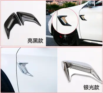 

ABS Body Fender Air Wing Vent Cover Trim For BENZ W117 W212 W213 X253 W205 W164 E C GLC CLA GLE Class Free Shipping