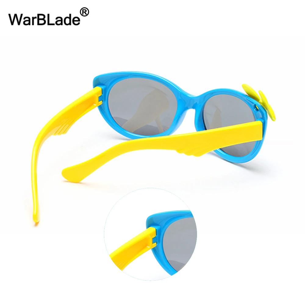 Новые Детские поляризованные очки, детские солнцезащитные очки с оправой TR90, UV400, милые крутые очки для мальчиков и девочек, JB888 WarBLade