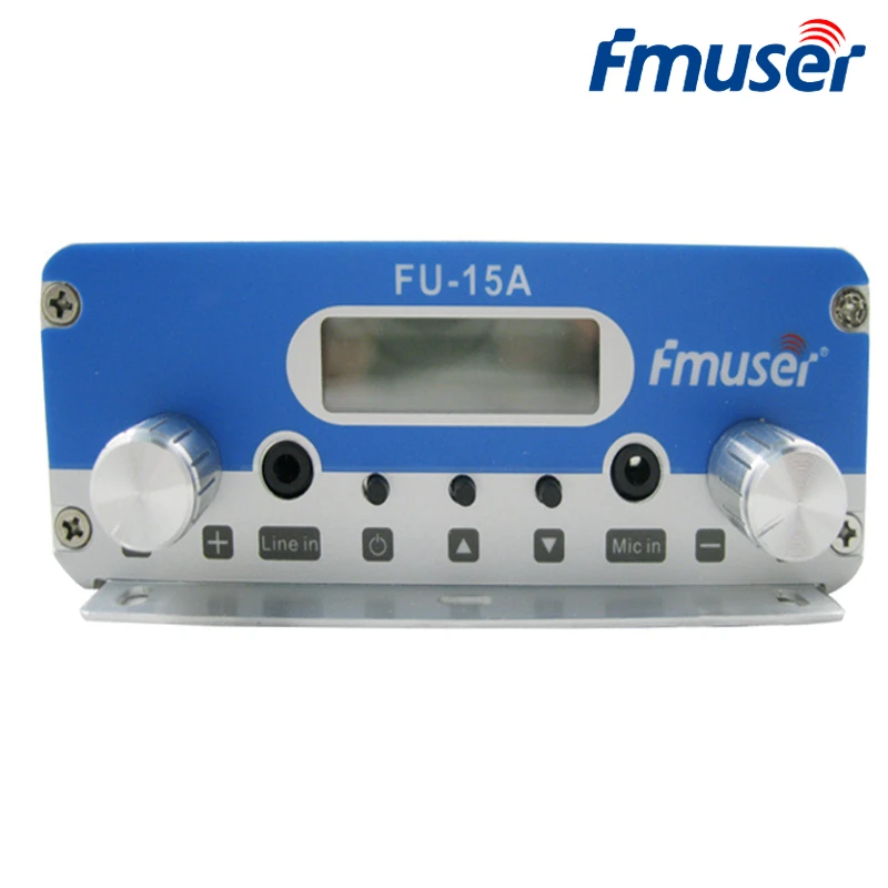 

FMUSER FU-15A 15W FM Radio Transmitter Low Power FM Broadcast Transmitter FM Exciter For Samll FM Radio Station CZH-15A CZE-15A