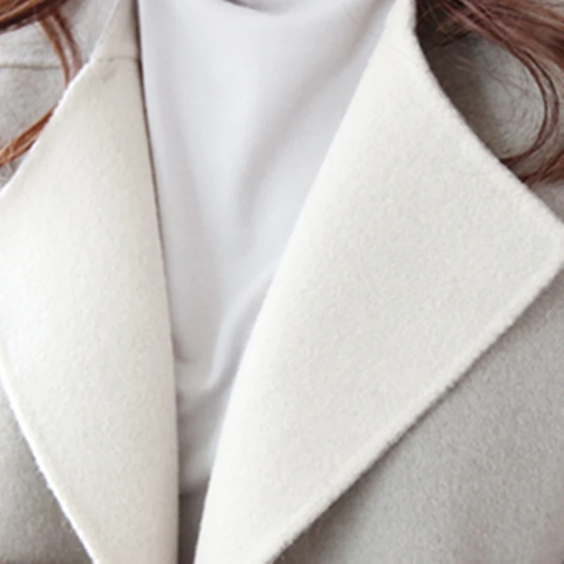 Женское весеннее зимнее пальто, куртки, плотное длинное пончо, пальто с поясом, негабаритное, высокое качество, зимнее стеганое длинное пальто, Manteau Femme C 13