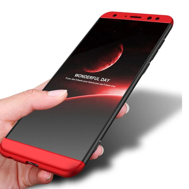 

For Huawei Mate 10 Lite Case 360 Full Protective Case Armor Hard PC Back Cover For Huawei Mate 10 Lite Mate10 Coque Funda