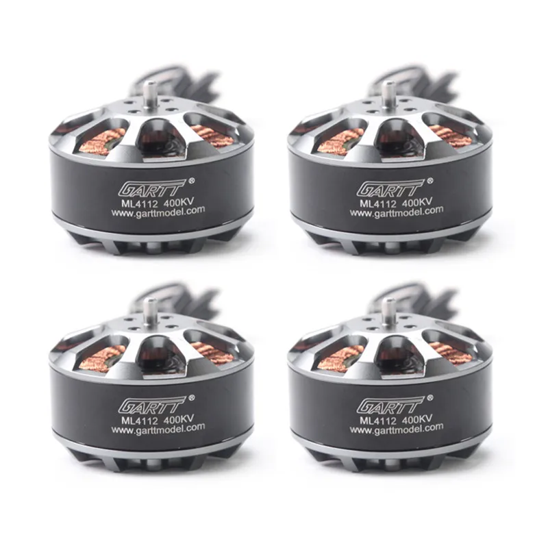 4 шт. GARTT ML 4112 400KV бесщеточный двигатель для радиоуправляемого квадрокоптера
