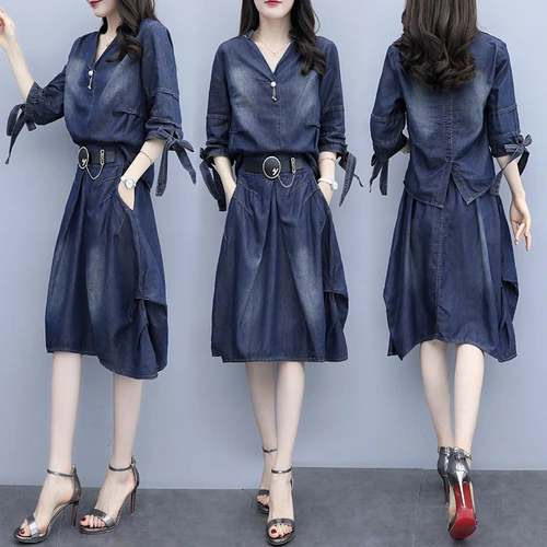 womens denim suits