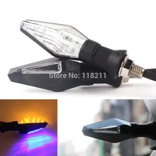 Universal Motorcycle 12 LED Turn Signal Indicators Blinker Amber Light for kawasaki z750 Honda Yamaha Benelli Suzuki KTM Harley
