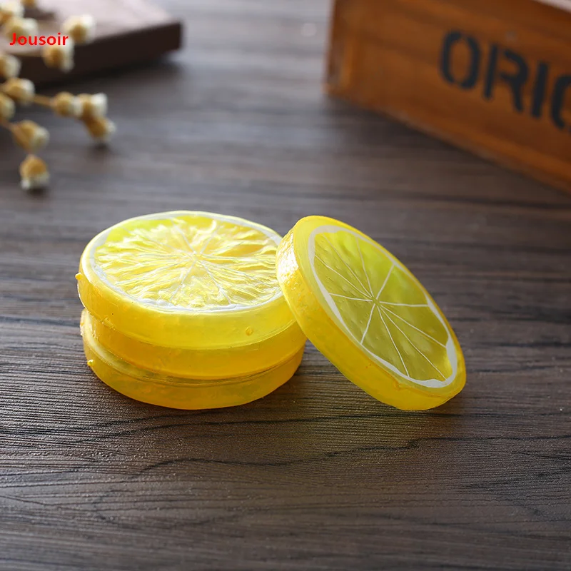 

Simulation lemon slices Fruit film food photography props product shooting simulation props fresh style CD50 T07
