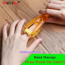 2 ролика Пальчиковый Массажер для суставов рук кровообращение Расслабление тела Tens снятие стресса забота о здоровье массажные инструменты