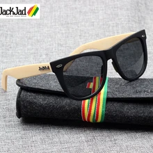 JackJad модные Для мужчин Для женщин JJ2140 путешественник Стиль солнцезащитные очки Винтаж Классический бренд дизайнерские солнцезащитные очки 54 мм Óculos De Sol с Чехол