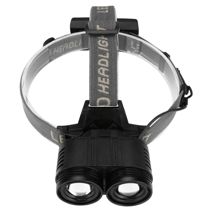 T6 LED Headlight Tactical Headlamp Headlight Rechargeable White Light Headlight 18650 Head Lamp Torch Zaklamp 40DC141