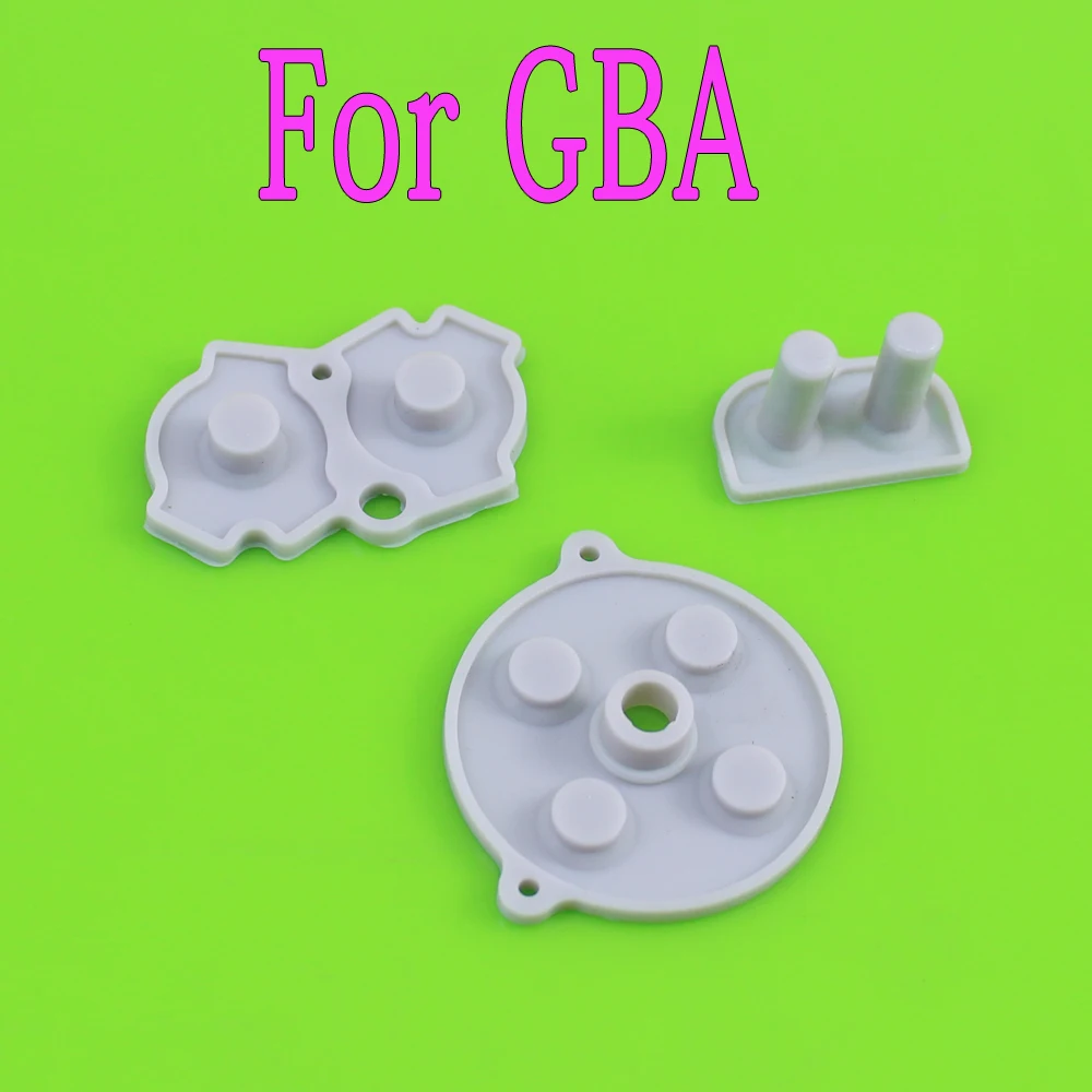 Резиновый проводящий Buttons D pad для Game Boy A B GBC GBA Silicone Start Select Keyboard for ps4 ps2 NGC NDSL NEW