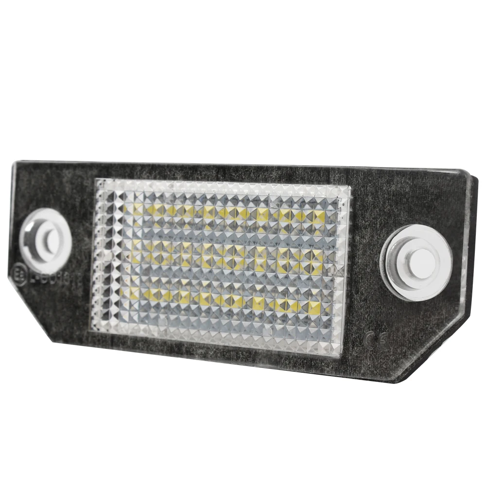 2pcs LED Car Number Plate Lights Super Bright 5W License Plate Lamps