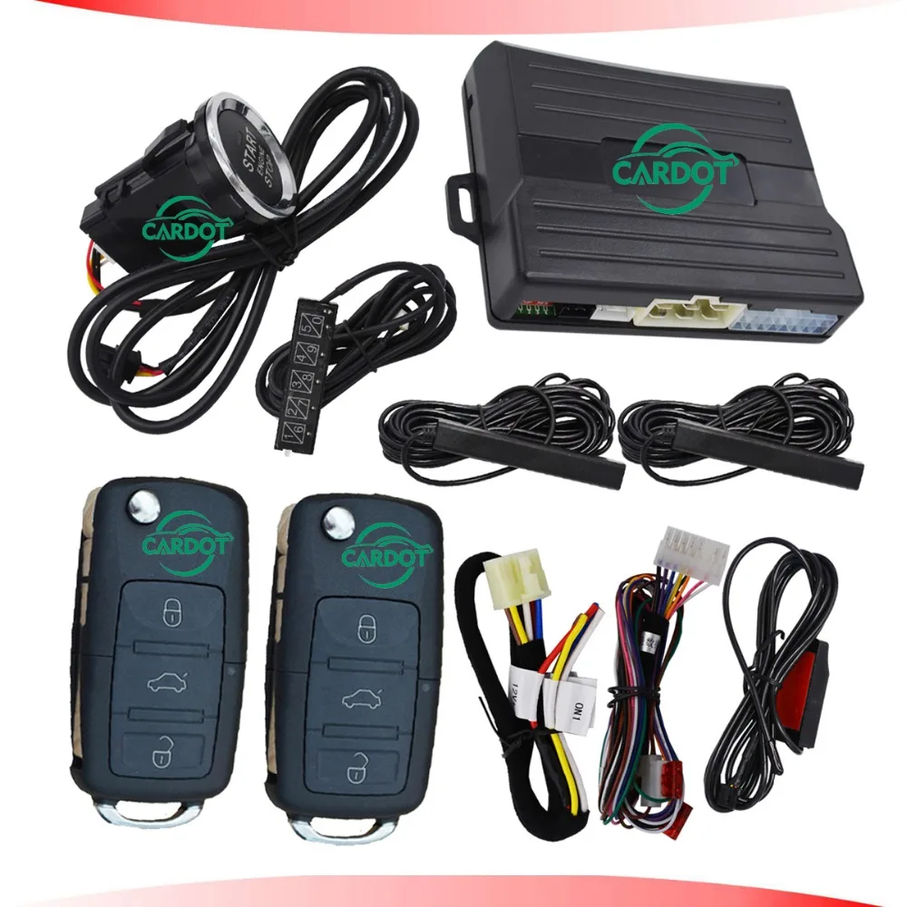 Buy passive car alarm with remote start stop function