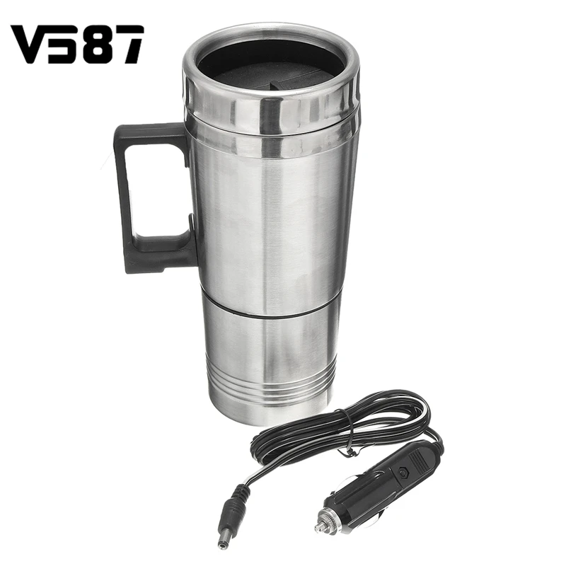 Car Water Soup Tea Coffee Baby Bottle Heater Boiler Car Heater Cup Tea Pot Portable New Auto ...