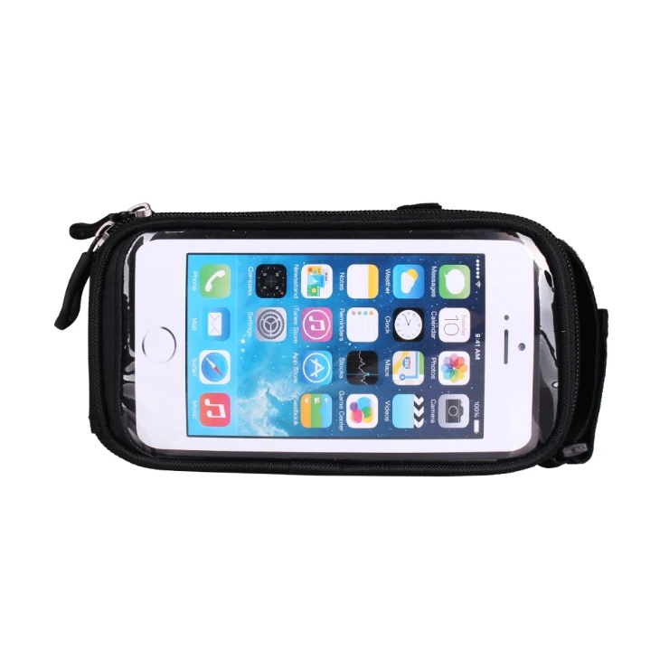 Discount B-SOUL Bicycle Mobile Phone Pouch 5.7 inch Touch Screen Top Frame Tube Storage Bag Cycling MTB Road Bike Bycicle Bags 3