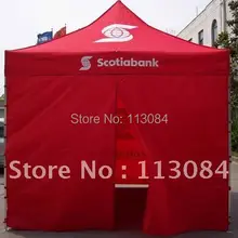 Горячая 3 м х 3 м профессиональные вечерние беседки с алюминиевой рамой, всплывающие палатки, мгновенное укрытие, шатер со всеми четырьмя стенками