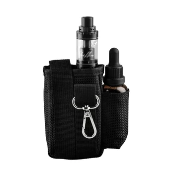 

yunkang E cigarette Vapor Pocket Case Double Deck Portable Carrying Bag DIY Multi-functional Hangbag for Mod E Cigs 113mm x 88mm