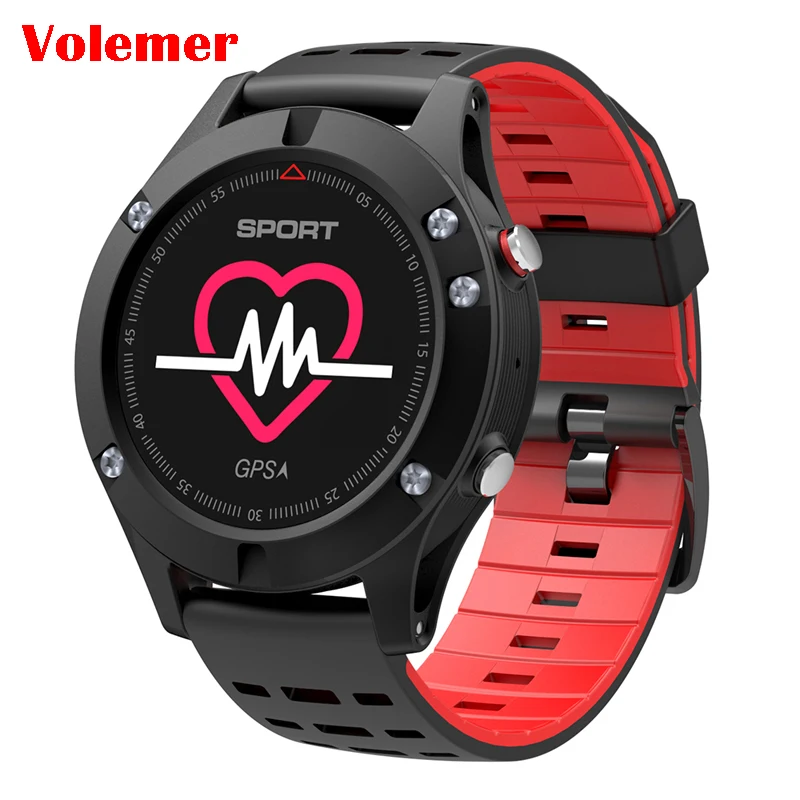 

Volemer F5 Smart Watch Heart Rate Monitor GPS Multi-Sport Mode OLED Altimeter Bluetooth Fitness Tracker Watchs for iOS Android