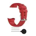 Модный спортивный дышащий Силиконовый браслет с защитой от пота, ремешок для Polar Vantage V, сменный ремешок для умных часов - Цвет: Красный