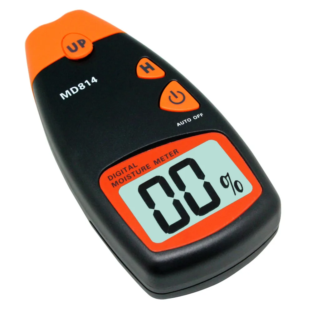 

AideTek New 4 pin wood Moisture meter 5-40% 1% + 2 replace pins MD814