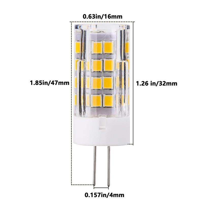 10 шт G4 светодиодный лампы 220 110 V 5 W светодиодный G4 лампа лампады Bombillas 2835 SMD 51 светодиодный Теплый Нейтральный холодный белый заменить 35 W галогенная лампа