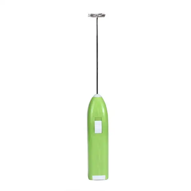 Fashion Hot Drinks Milk Frother Foamer Whisk Mixer Stirrer Egg Beater Coffee Stirrer Juice Muddler Practical Kitchen Tools - Цвет: Green