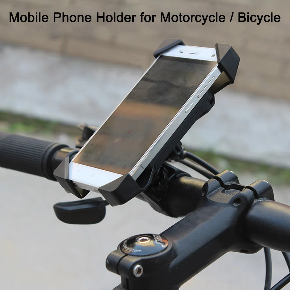 Bike Phone Holder and GoPro Mount for Motorcycle by Tackform Fits Any Smartphone Bike Mount S7 Edge iPhone 7 6S S6 7 Plus Galaxy S7