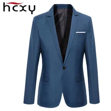 HCXY Men Blazer 2017 The New Fall mens jacket Business Slim Blazer Man Suit Jackets Male Clothing Big Size M-3XL
