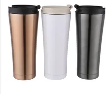Hohe qualität edelstahl thermoskanne kaffeetasse mit deckel tassen und becher isolierflasche thermoskanne kaffeetasse Reise wasserflasche