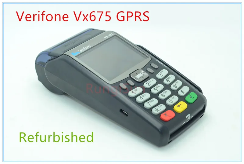 Verifone используется Vx675 GPRS POS терминалы считыватель кредитных карт