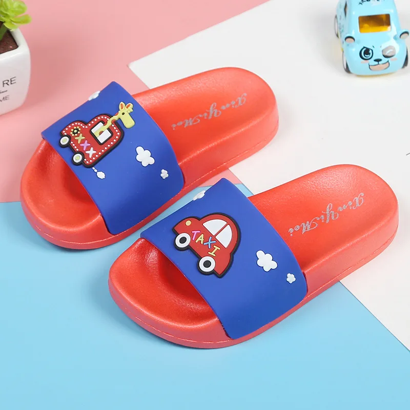 NewChildren's slippers Summer boy baby cool slippers Girl cartoon indoor non-slippery soft bottom children tidebebe NewChildren's slippers Summer boy baby cool slippers Girl cartoon indoor non-slippery soft bottom children tidebebe
