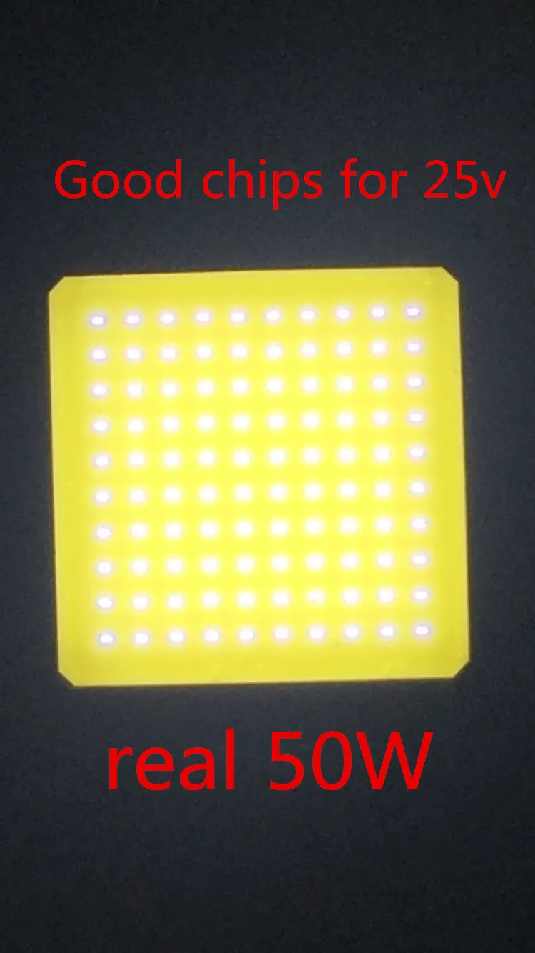 Chip de lámpara LED COB de 1-20 piezas, cuentas de alta potencia, 4640, 50W, 12B10C, 1500MA, rojo, azul, verde, amarillo, blanco, BLUB para reflector