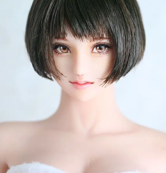 

Estartek Hand Makeup Customized SY38 1/6 Obitsu May Head Sculpt for Phicen Tbleague Action Figure DIY