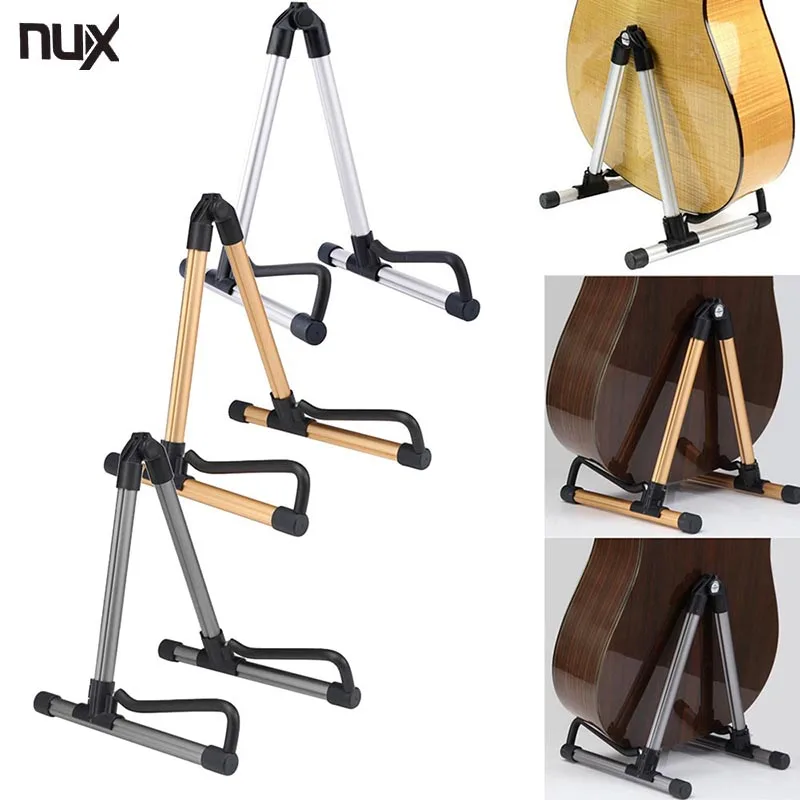 Universal Folding Guitar Stand Lightweight Portable Stringed Instrument Bass Guitar holder